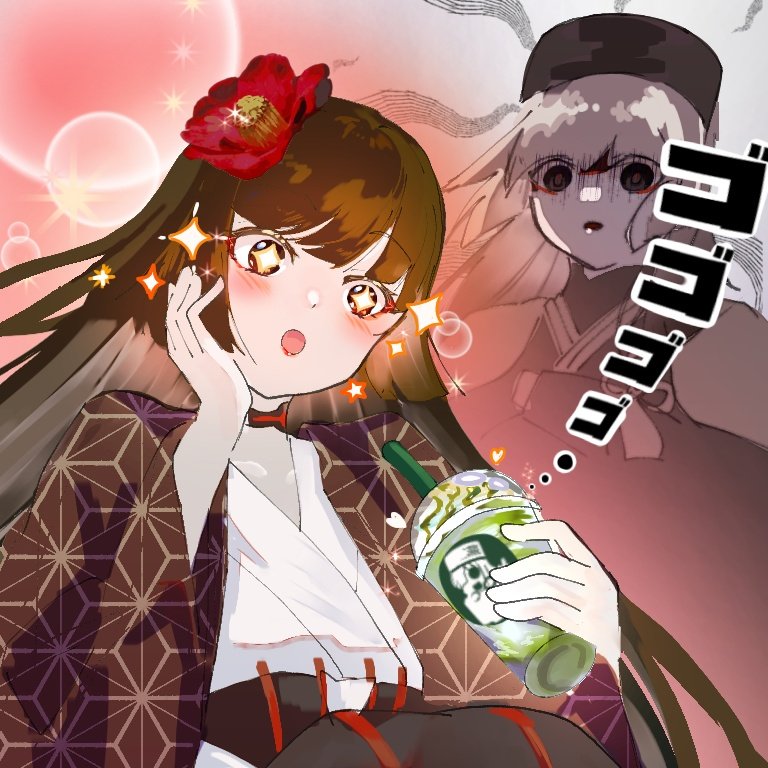 sen no rikyu and komahime (fate and 1 more) drawn by hiiragi_iillust