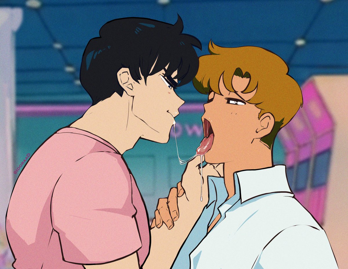 chiba mamoru and furuhata motoki (bishoujo senshi sailor moon) drawn by