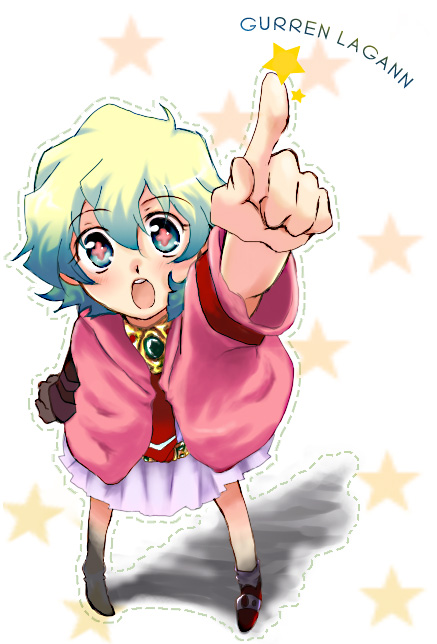 nia teppelin (tengen toppa gurren lagann) drawn by hazuki_(pacco)