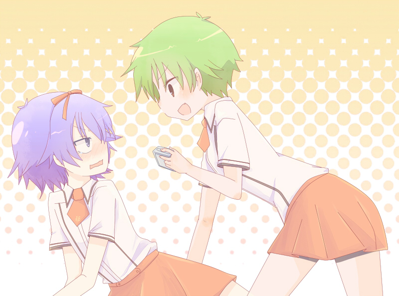 tsuchiya kouta and kudou aiko (baka to test to shoukanjuu) drawn by hi_(pixiv3599509)