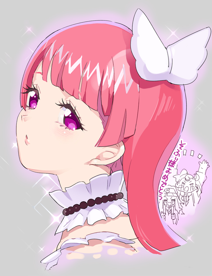 hojo sophy, nabeshima chanko, and gozen sadako (pretty series and 1 more) drawn by moudoku_(decopon3rd)