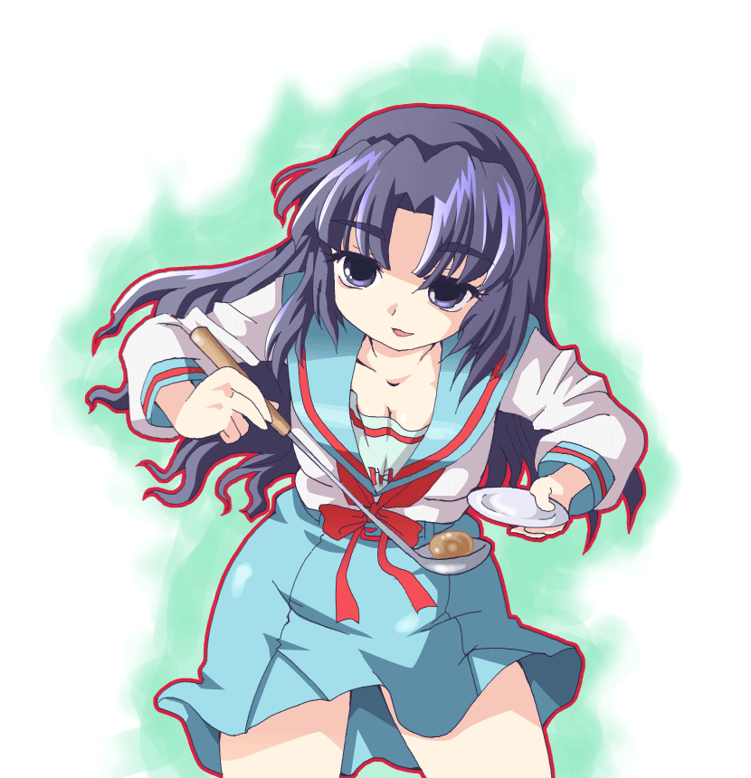asakura ryoko (suzumiya haruhi no yuuutsu) drawn by yanagihara_tantoui