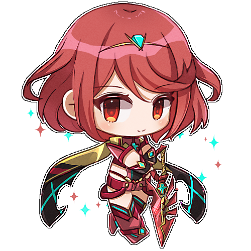 pyra (xenoblade chronicles and 1 more) drawn by zer00han