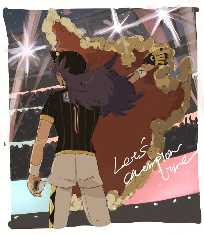 leon (pokemon and 1 more) drawn by cc8nw42u15apug0
