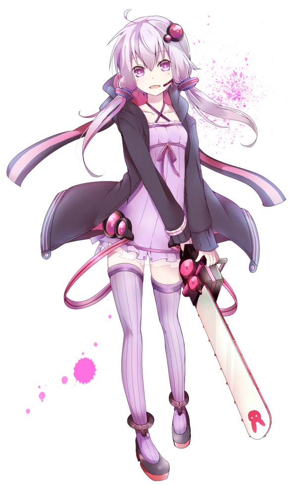 yuzuki yukari (vocaloid and 2 more) drawn by sxupxdxxy