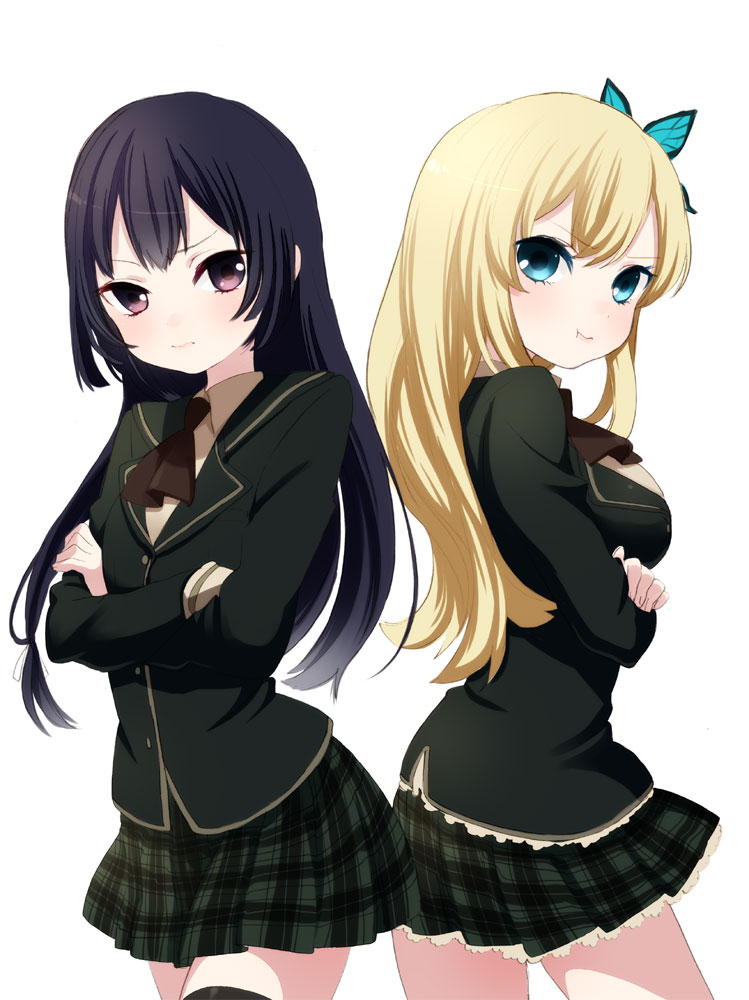kashiwazaki sena and mikazuki yozora (boku wa tomodachi ga sukunai) drawn by musco