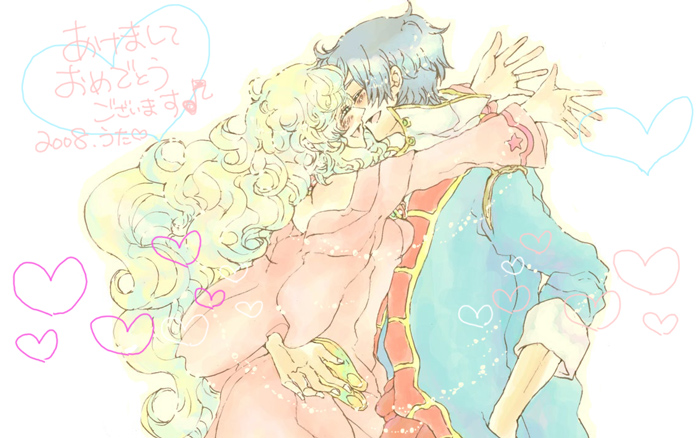 nia teppelin and simon (tengen toppa gurren lagann) drawn by utai_yumi