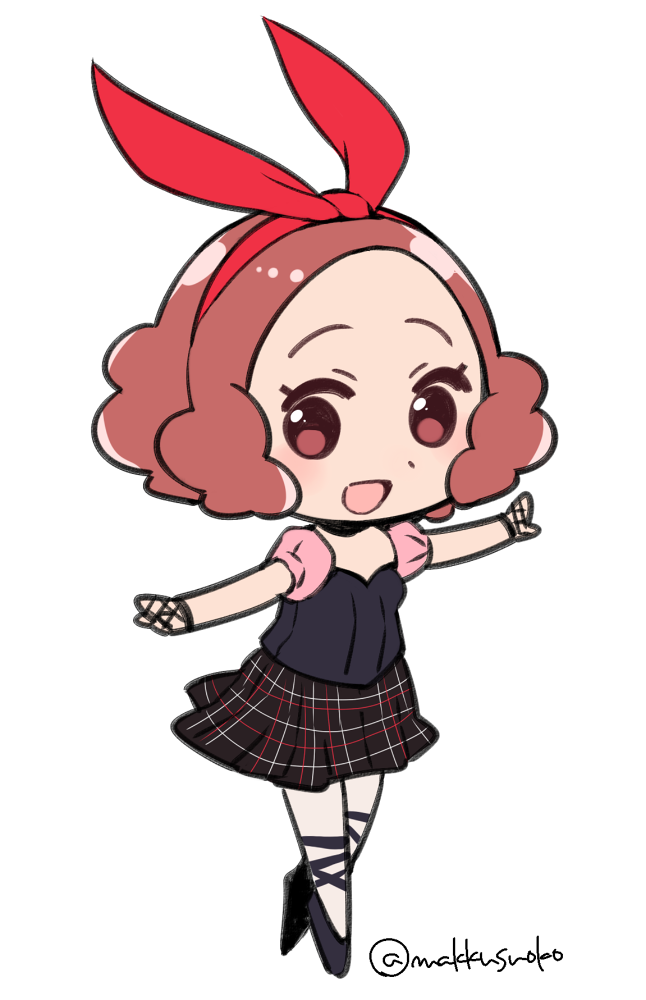 okumura haru (persona and 3 more) drawn by do_m_kaeru