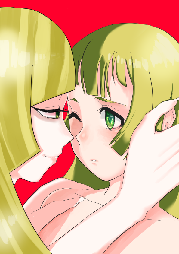 lillie and lusamine (pokemon and 1 more) drawn by hakisou