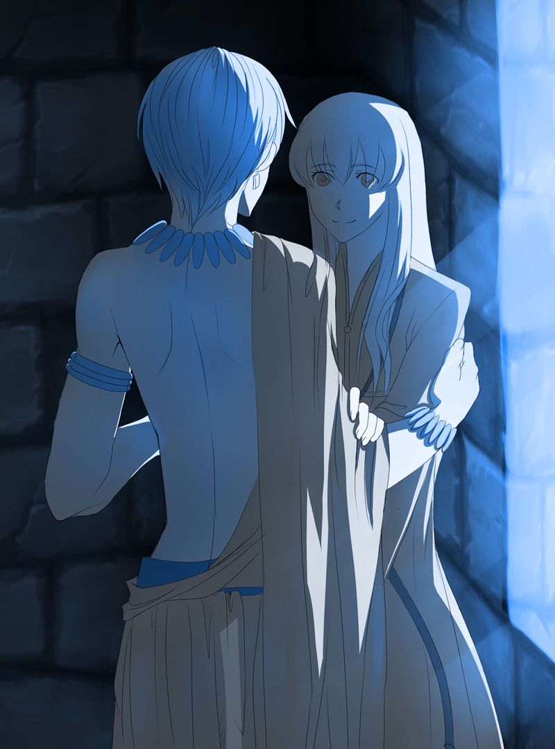gilgamesh (fate and 3 more) drawn by li_li