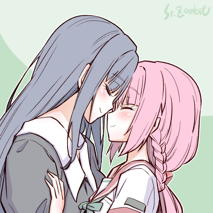 tamaki iroha and nanami yachiyo (mahou shoujo madoka magica and 1 more) drawn by studiozombie