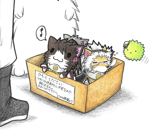 admiral, yamato, female admiral, musashi, non-human admiral, and 2 more (original and 1 more) drawn by neko_kyo