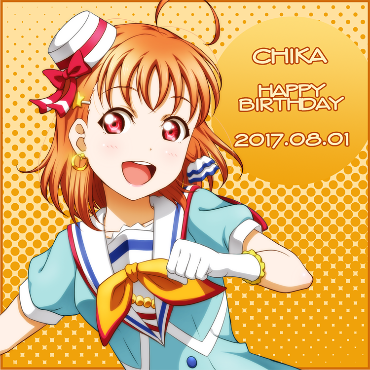 takami chika (love live! and 1 more) drawn by anibache