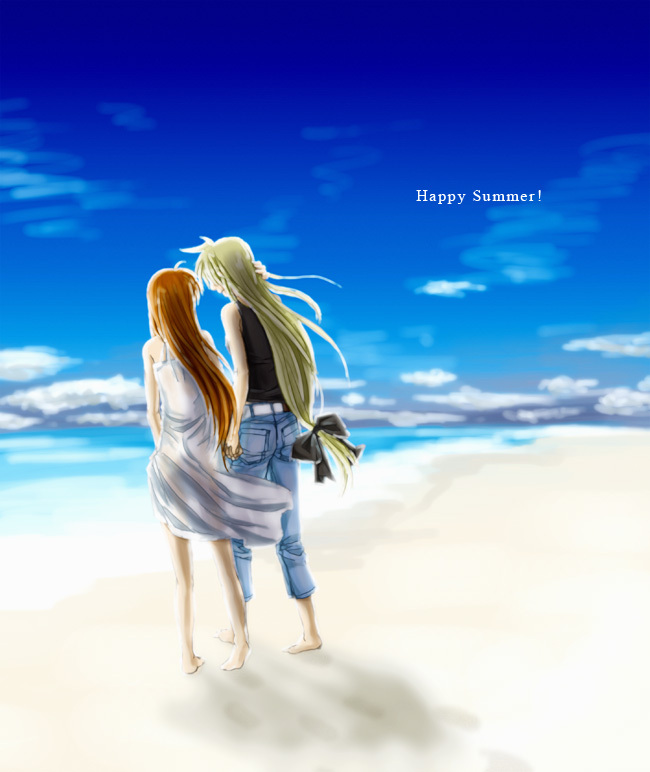 fate testarossa and takamachi nanoha (lyrical nanoha and 1 more)