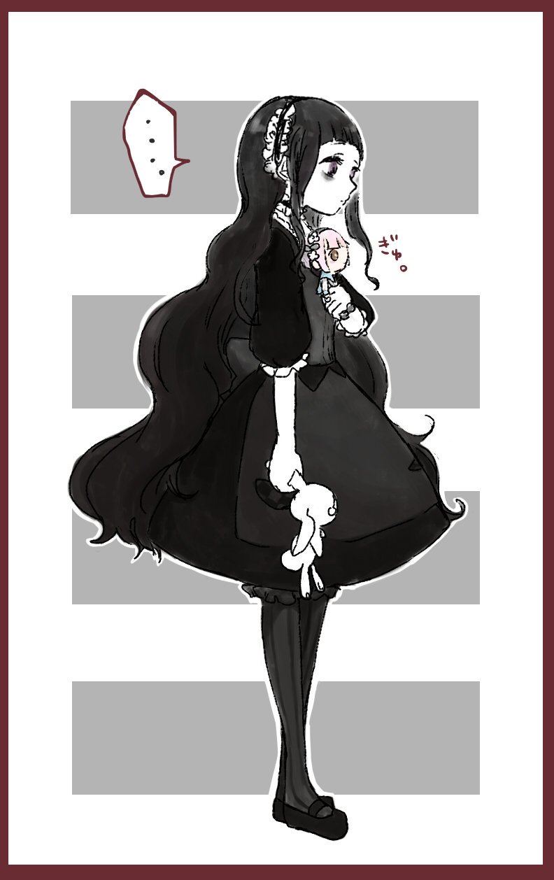 snow white and hardgore alice (mahou shoujo ikusei keikaku and 1 more) drawn by taega_chima