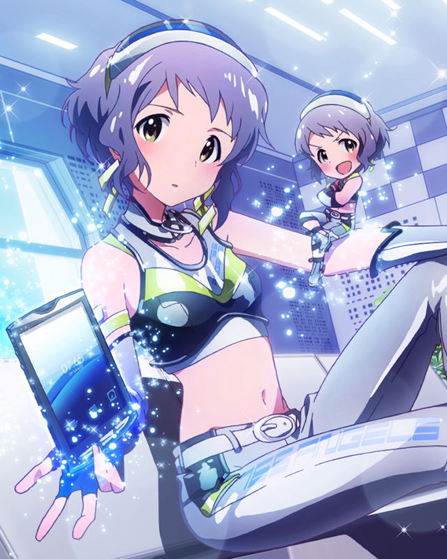 makabe mizuki and little mizuki (idolmaster and 1 more)