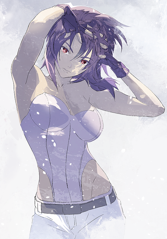 kusanagi motoko (ghost in the shell) drawn by cofffee