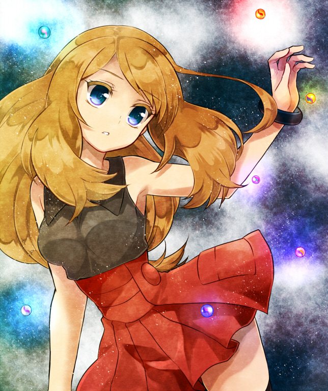 serena (pokemon and 1 more) drawn by irouha