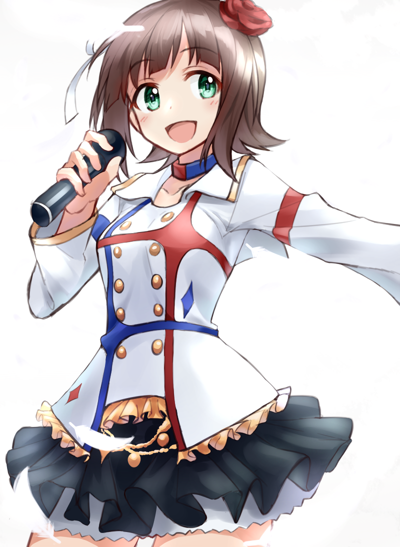 amami haruka (idolmaster and 1 more) drawn by shunichi
