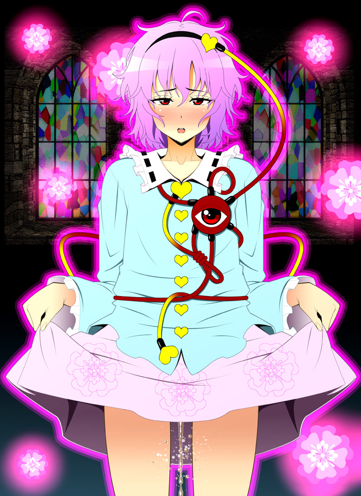 komeiji satori (touhou) drawn by drain_(evork_festa)