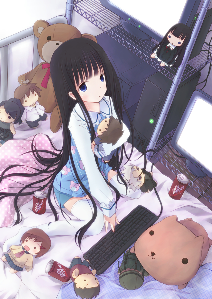 shionji yuuko, shinozaki ayaka, and fujishima narumi (kami-sama no memo-chou) drawn by nora-toro
