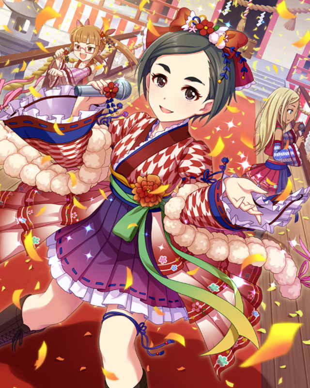 layla, ikebukuro akiha, and matsuo chizuru (idolmaster and 1 more)