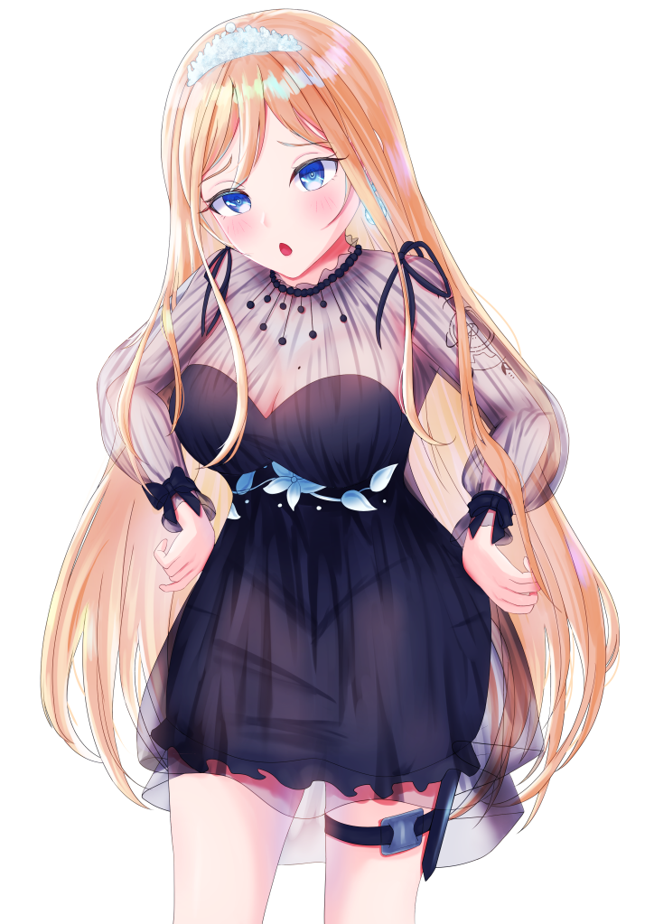 watson amelia (hololive and 1 more) drawn by philo_324
