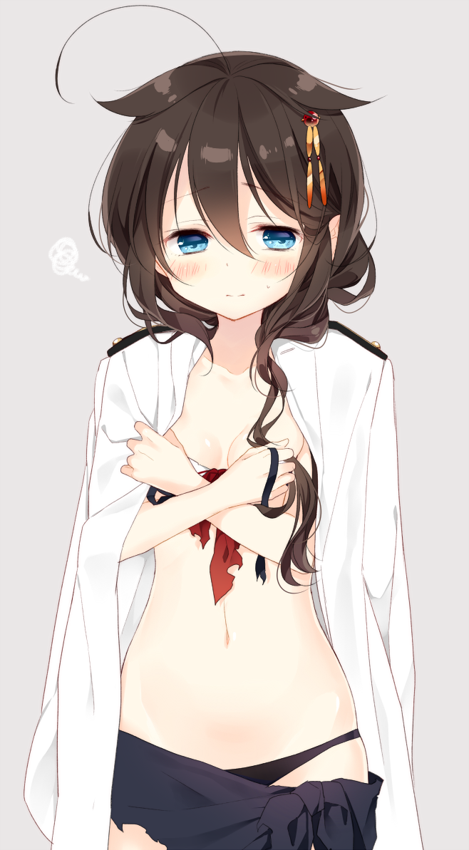 shigure and shigure kai ni (kantai collection) drawn by naoto_(tulip)