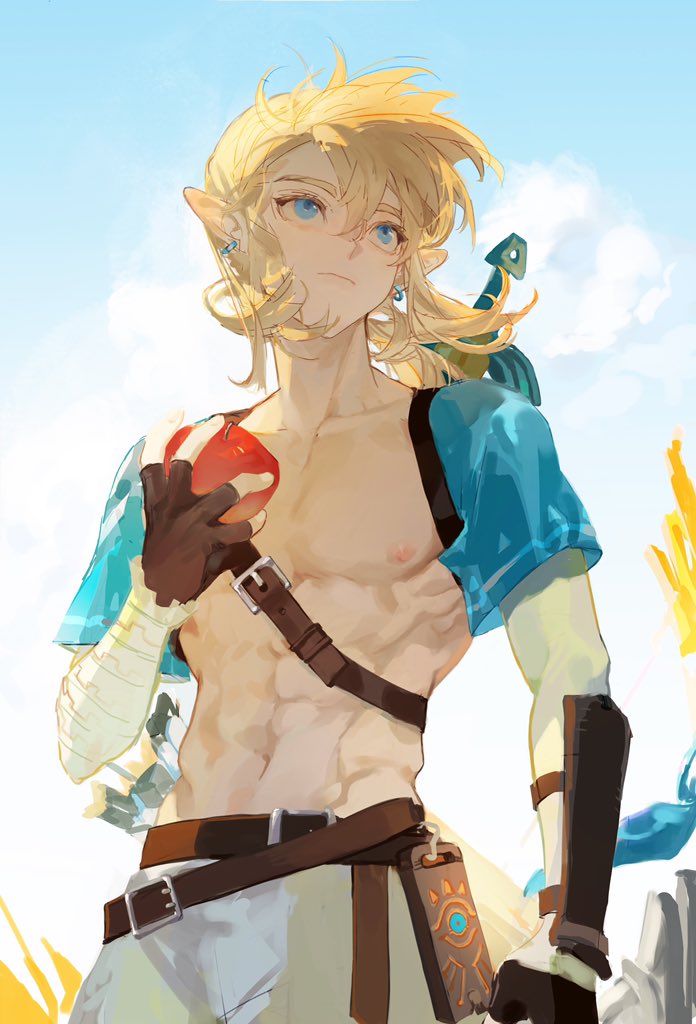 link (the legend of zelda and 1 more) drawn by panni_xing