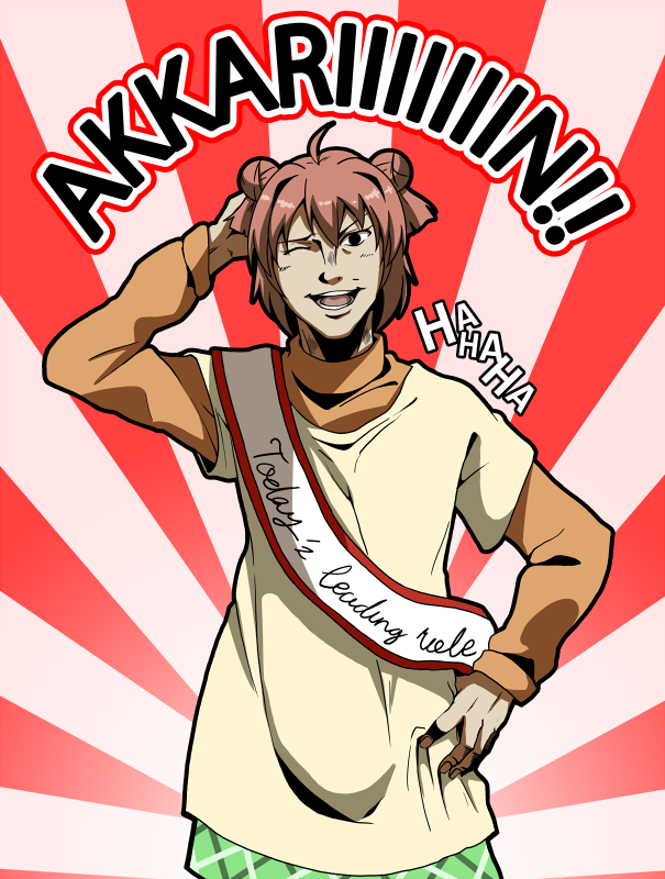 akaza akari (yuruyuri and 1 more) drawn by rorikon_(youkon)