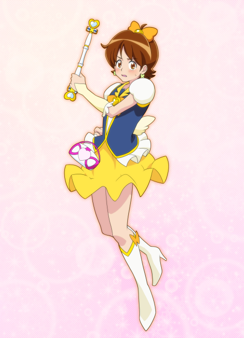 cure honey and sagara seiji (precure and 1 more) drawn by kiku009