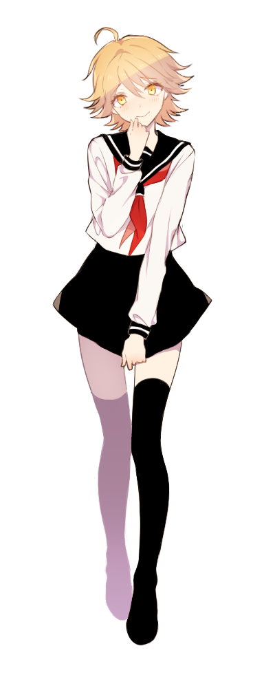fujisaki chihiro (danganronpa and 1 more) drawn by mery_(yangmalgage)