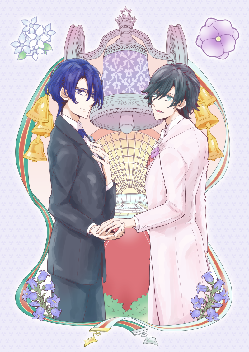 ichinose tokiya and hijirikawa masato (uta no prince-sama) drawn by hamuuuko