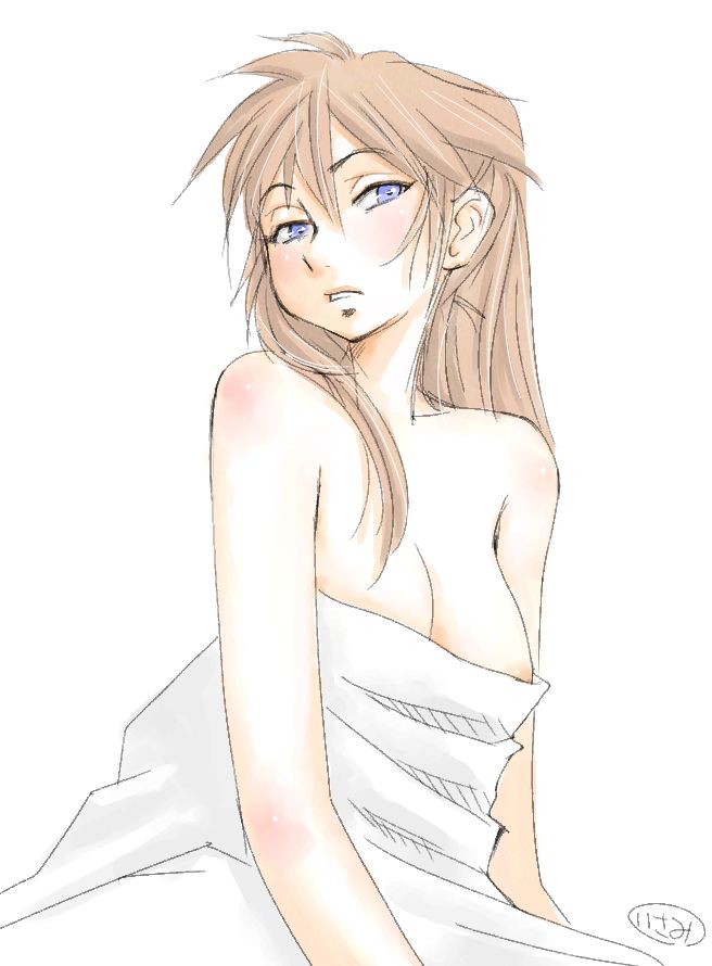 souryuu asuka langley (neon genesis evangelion) drawn by isami