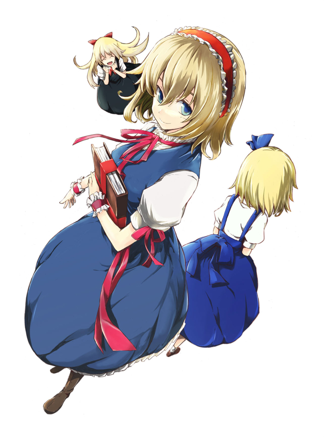 alice margatroid and shanghai doll (touhou) drawn by lefthand
