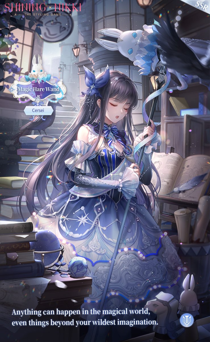 cersei and magic hare wand (nikki and 1 more)