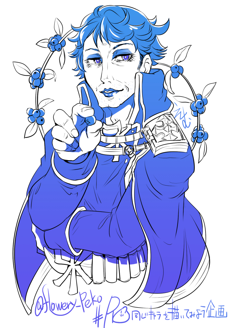 poring and rebellion (ragnarok online) drawn by flowery_peko