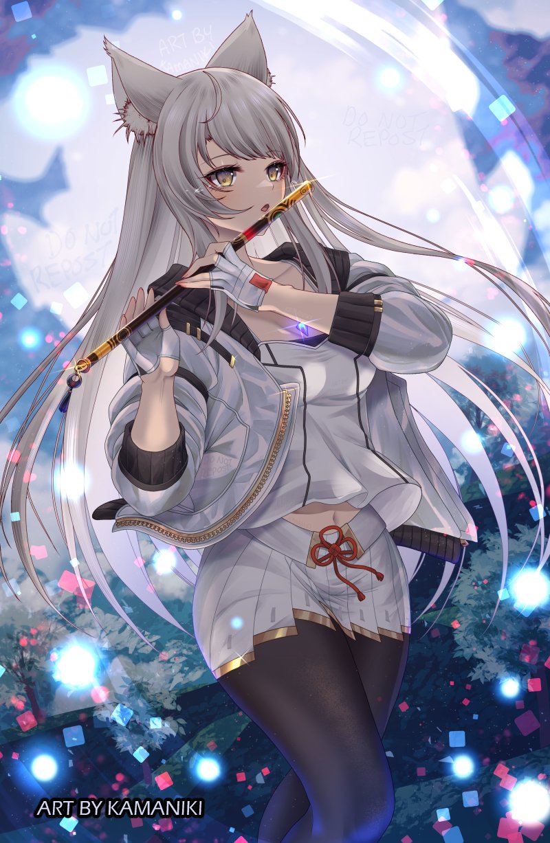 mio (xenoblade chronicles and 1 more) drawn by kamaniki