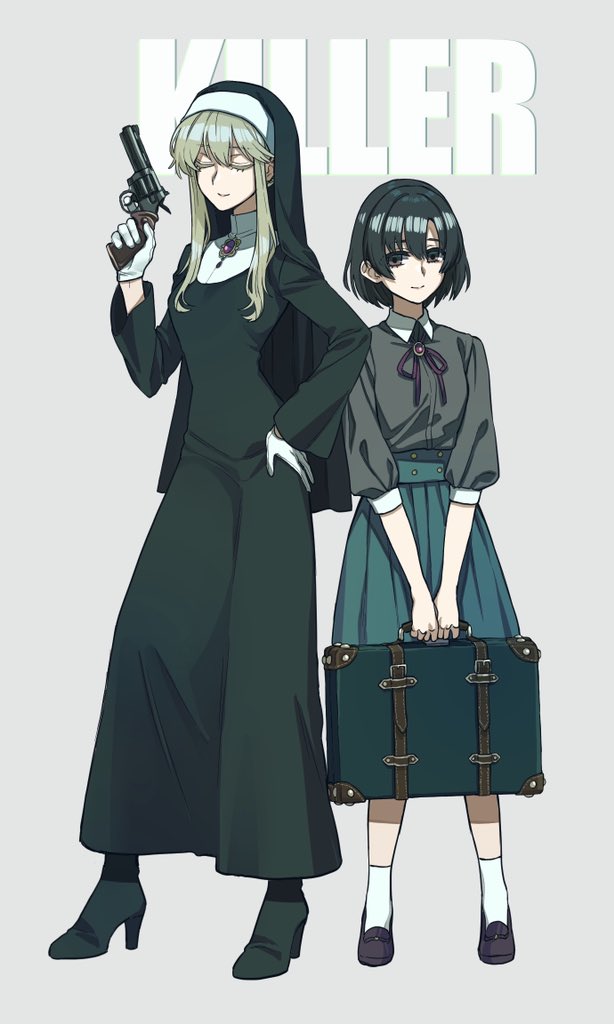 shiragiku hotaru and clarice (idolmaster and 1 more) drawn by namiko817