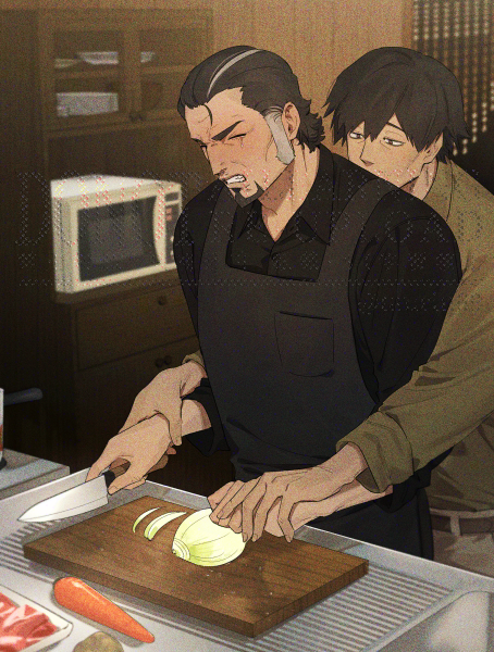 tsutsumi tetsuo and ashimiya makoto (paranormasight: the seven mysteries of honjo) drawn by shijimi_(taurin69)