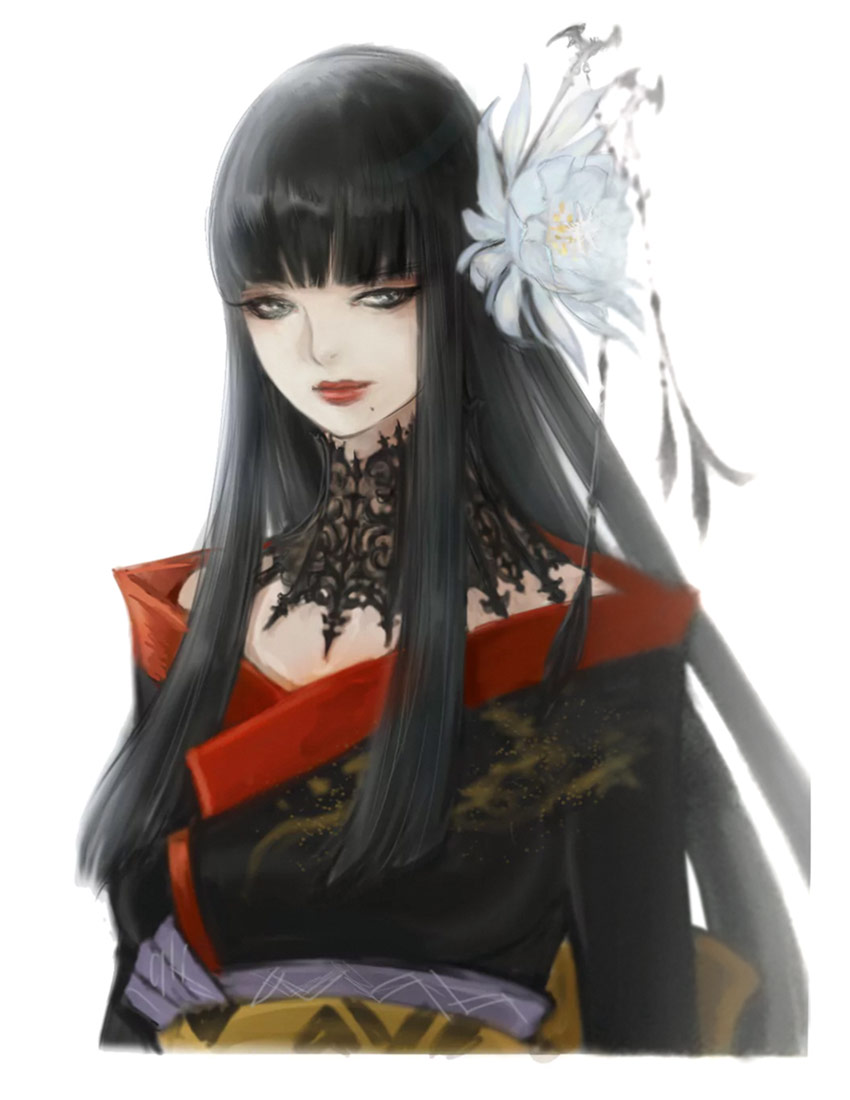 yotsuyu goe brutus (final fantasy and 1 more) drawn by namae_ayumi