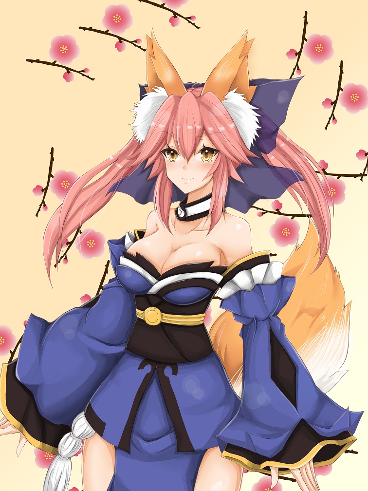 tamamo and tamamo no mae (fate and 1 more) drawn by ryou_(619-619)