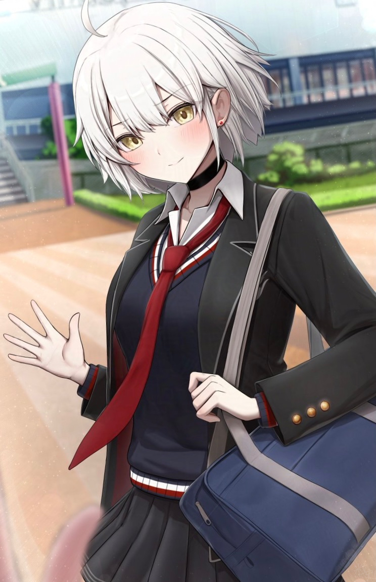 jeanne d'arc alter (fate and 1 more) drawn by particle_sfs