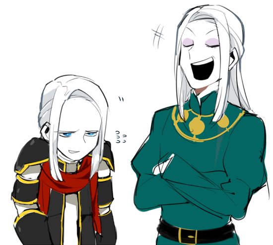 simon and charles vii (inazuma eleven go and 2 more) drawn by motojima_hakka