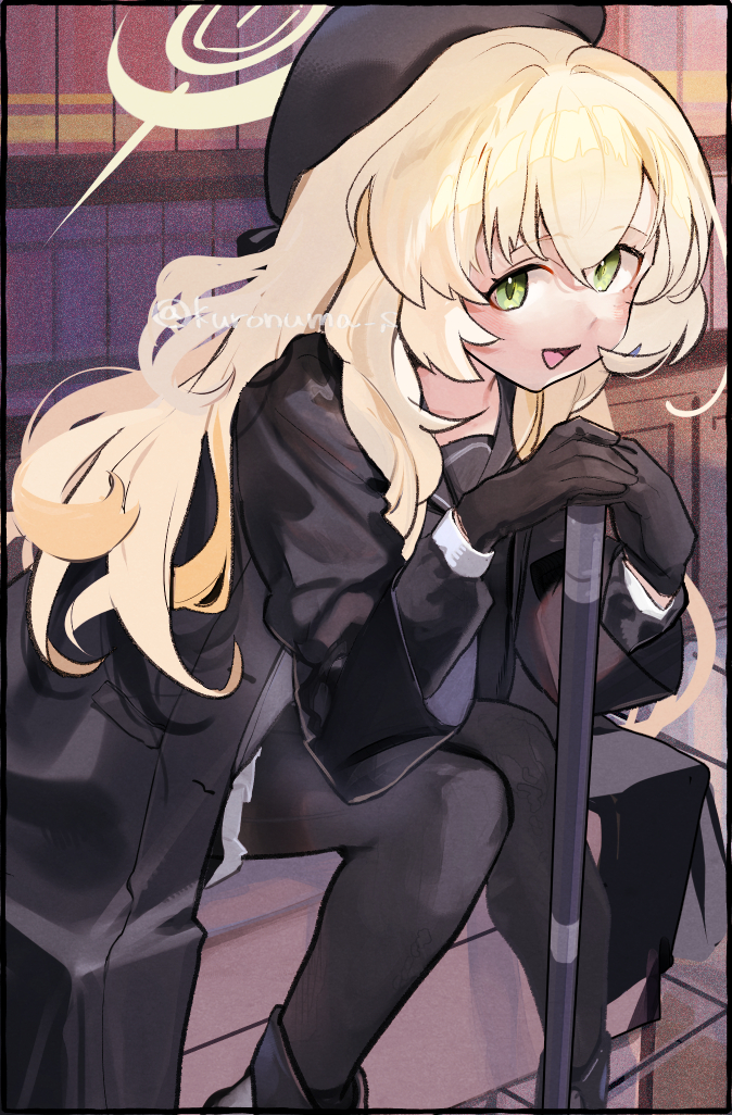 professor niyaniya (blue archive) drawn by kuronuma_s