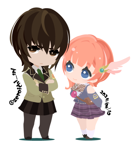 rorolina frixell and eren k. st. burg (atelier and 2 more) drawn by 01_(zeroichi_srl)