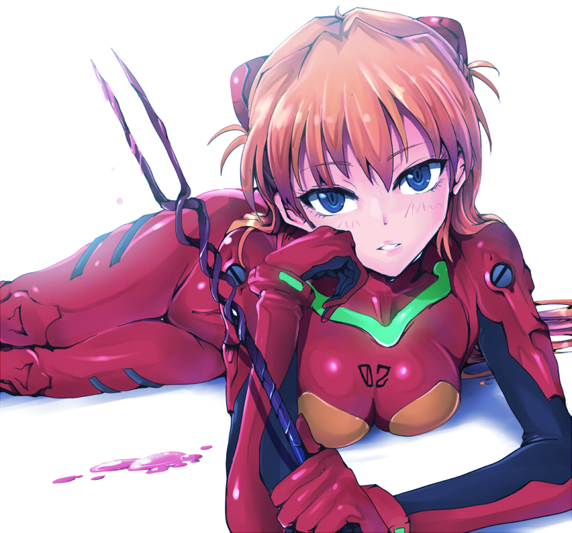 souryuu asuka langley (neon genesis evangelion) drawn by kasai_shin