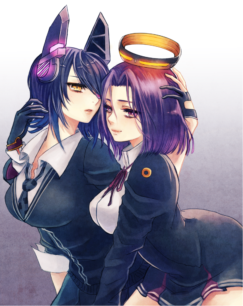 tenryuu and tatsuta (kantai collection) drawn by elk_(zrkn69)