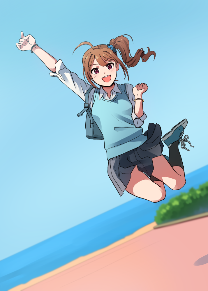 yokoyama nao (idolmaster and 1 more) drawn by kamille_(vcx68)