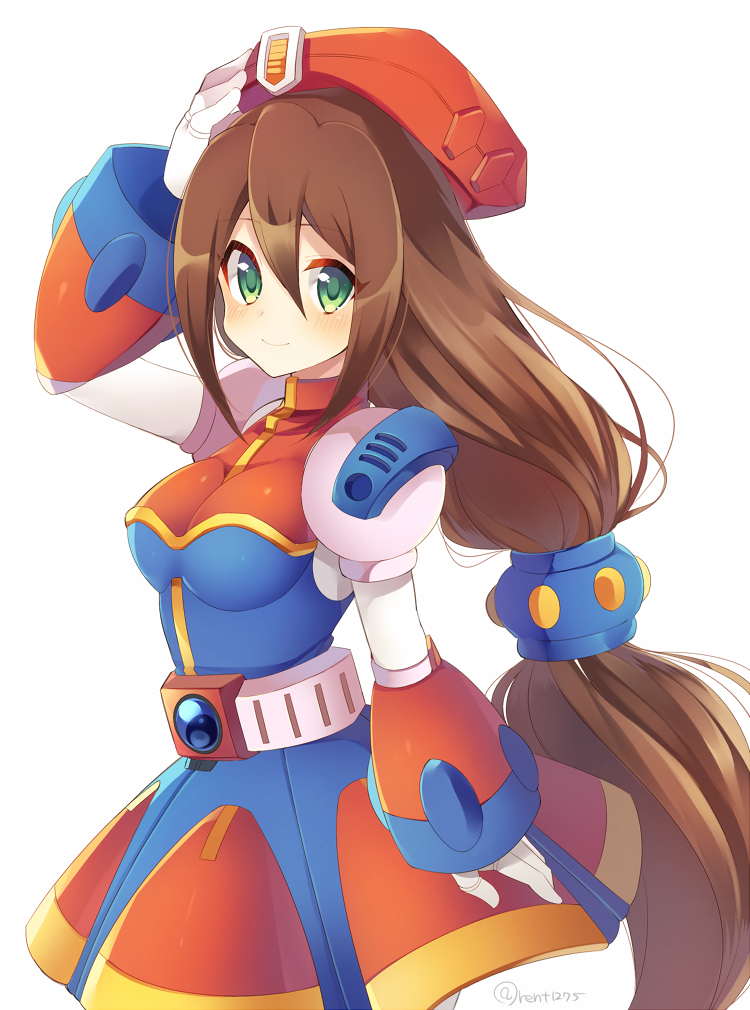iris (mega man and 2 more) drawn by rento_(rukeai)